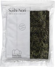 - Dried Seaweed Sushi Nori 40 Full Sheets | Young & Crunchy | High Protein | Hig