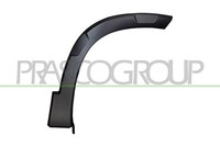 Prasco PG8001581 Radlaufleiste Vorne Re Hinterteil Schwarz Genarbt Peugeot - Rif