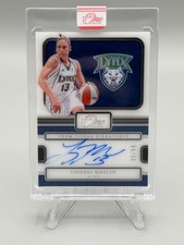 2025 Panini WNBA One and One Lindsay Whalen Auto /99 HOF Minnesota Lynx