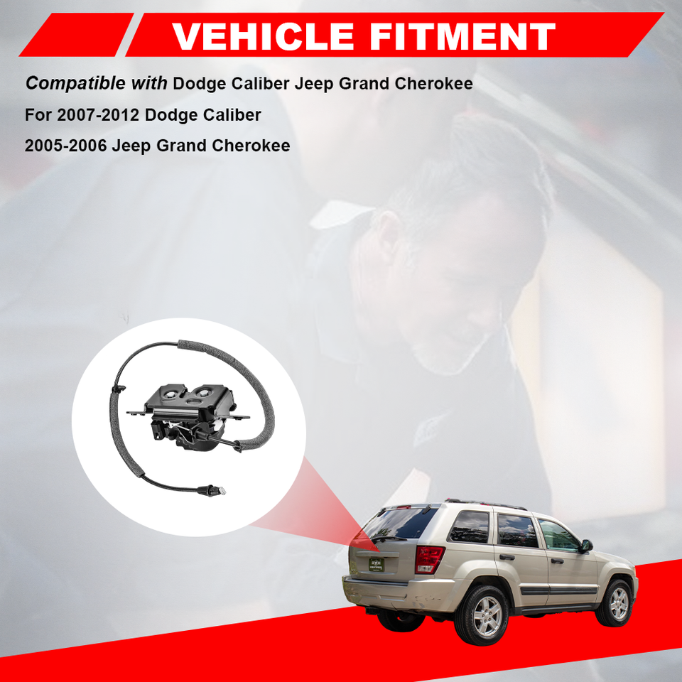 Fit For Dodge Caliber 07-12 Jeep Grand Cherokee 05-06 Car Rear Trunk ...