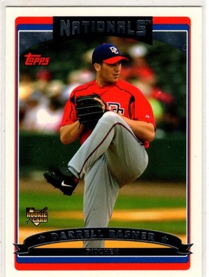 2006 Topps Baseball Darrell Rasner No. 323 Washington Nationals
