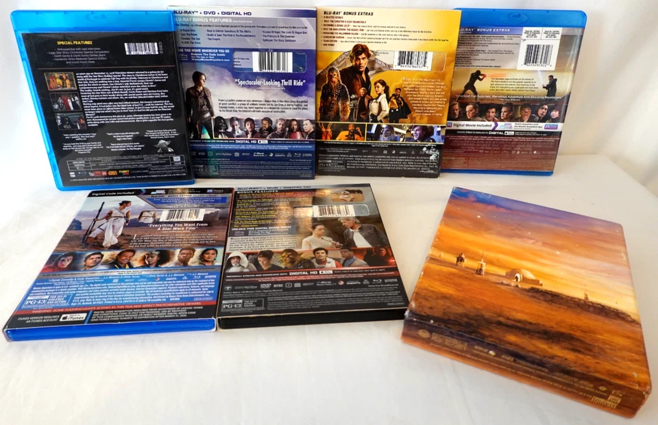Star Wars Blu Ray 11 Movies Collection and Holiday Special 1978 — 第 2/4 张图片