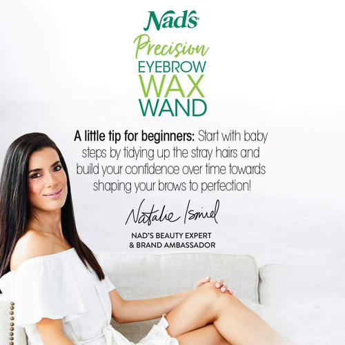 Nad's Facial Wax Wand Eyebrow Shaper, Eyebrow Kit, Face Wax, Hypoallergenic - Picture 9 of 10