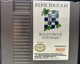 Pipe Dream (Nintendo Entertainment System, NES, 1990) Authentic Cartridge Tested