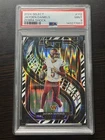 Jayden Daniels 2024 Panini Select Zebra Shock Prizm #112 PSA 9 Rookie RC