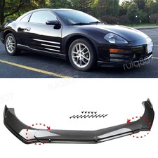 For Mitsubishi Eclipse Carbon Fiber Style Front Bumper Chin Lip Spoiler Body Kit For Mitsubishi Eclipse Carbon Fiber Style Front Bumper Chin Lip Spoiler Body Kit