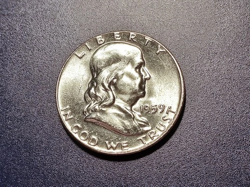 Gem BU 1959-P FBL Franklin Half Dollar