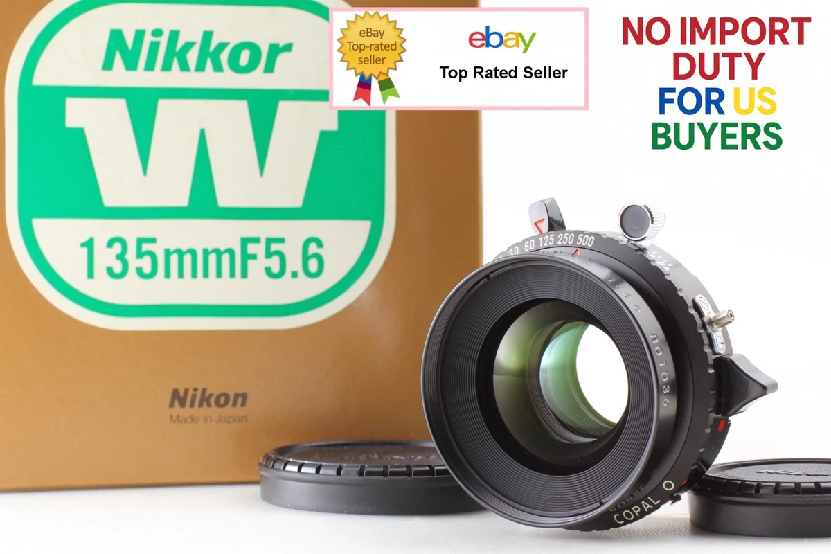 Nikkor 135mm/F5.6（ビューカメラ用） Nikon 135mm f5.6 Nikkor-W (Shutter) - Lens – Kamerastore