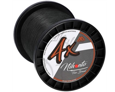 Mikado Geflochtene Schnüre - Nihonto Fine Braid - 0.10mm/7.7kg/900m - Schwarz