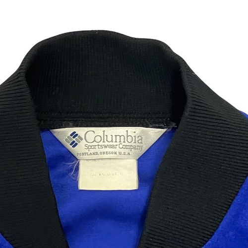 Vintage Columbia Fleecejacke Bomber Lila Herren L Full Zip Outdoor Wandern - Bild 4 von 13