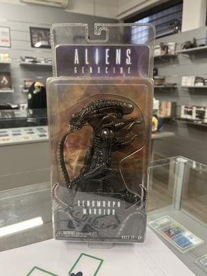 ALIENS GENOCIDE XENOMORPH WARRIOR ACTIONFIGUR Black Neca MOC Nero neu versiegelt