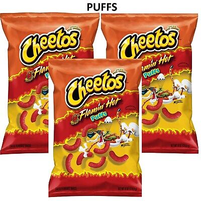 Cheetos Flamin Hot, Cheese & Puffed Snacks