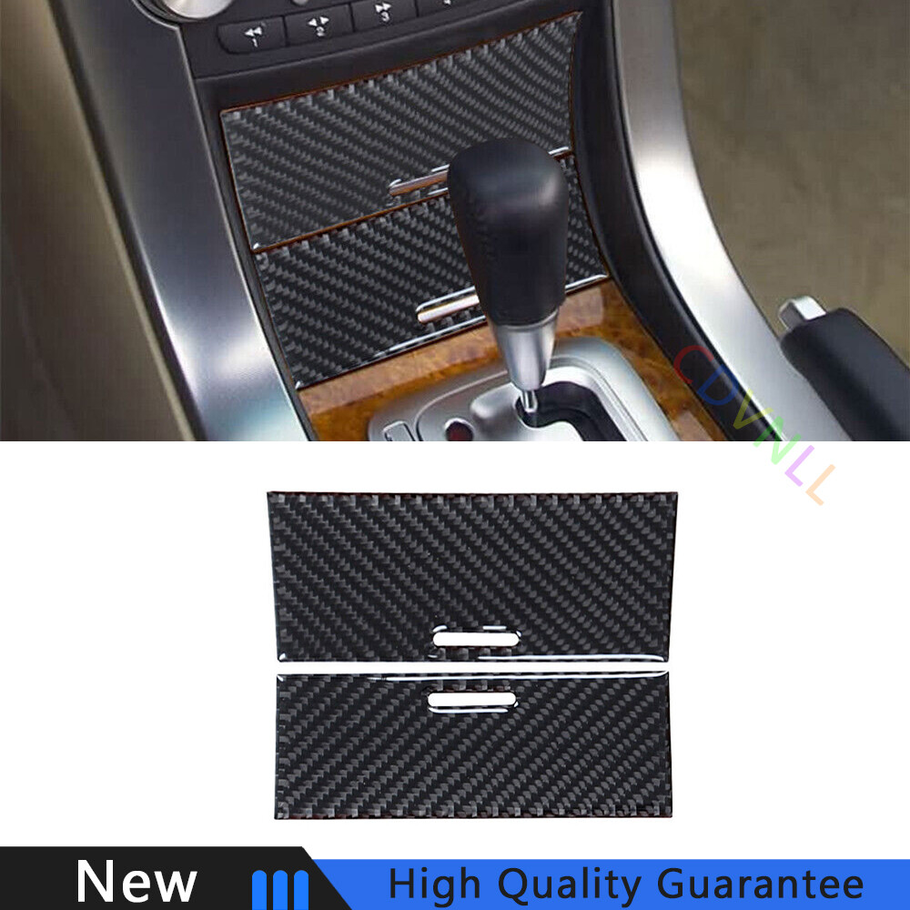 For Acura TL 2004-2008 Vinyl Carbon Fiber Middle Console Cigarette Lighter  Trim