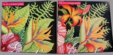 Exotic Garden Design Part 1 And Part 5 Only CROSS STITCH/NEEDLEPOINT PATTERNS