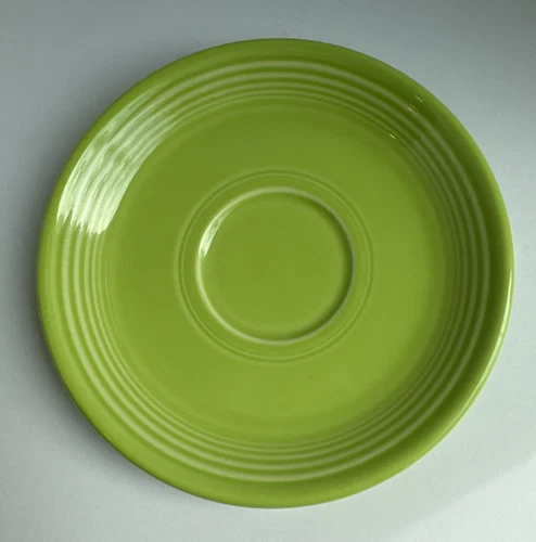 Fiesta Ware Lime Green Saucer Homer Laughlin China Co