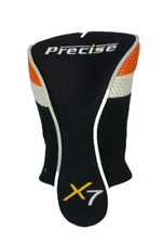 Precise X7 Black/Orange Driver Headcover Preowned Condition Excellent