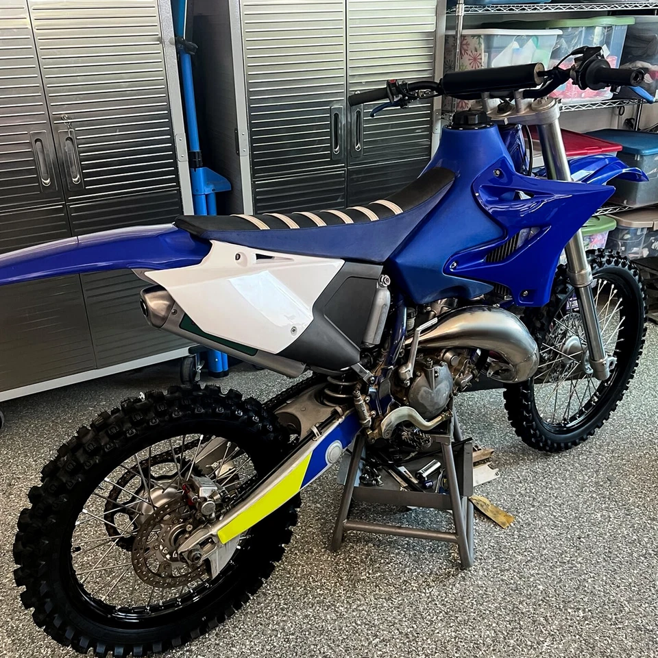 Juego de kit completo de plástico Restyle 2018 estilo para Yamaha YZ125 YZ250 2002-2020 Foto 3 de 4