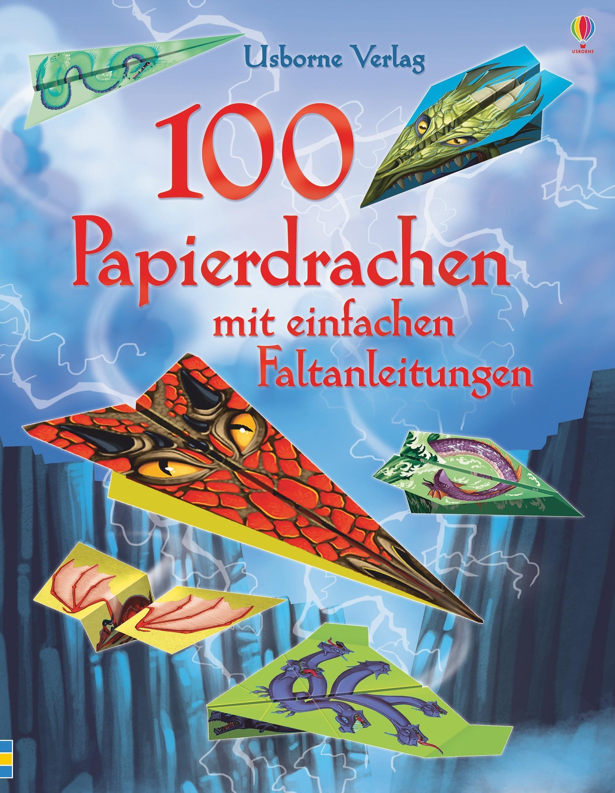 Thumbnail - 100 Papierdrachen Mit Einfachen Faltanleitungen | Sam Baer | Stück |