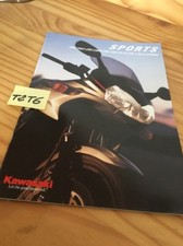 Kawasaki sports ZRX1200S ZRX1200R ZRX1200 ZR7S ER5 GPZ500S prospectus moto
