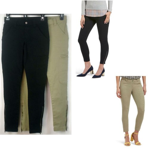 Womens Hue Cargo Twill Skimmer Leggings 