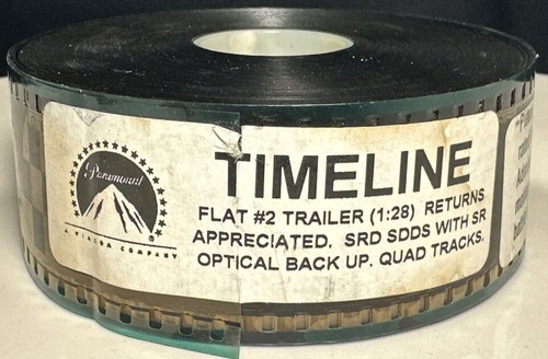 35MM Movie Trailer - Timeline (2003) - Flat - Trailer #2