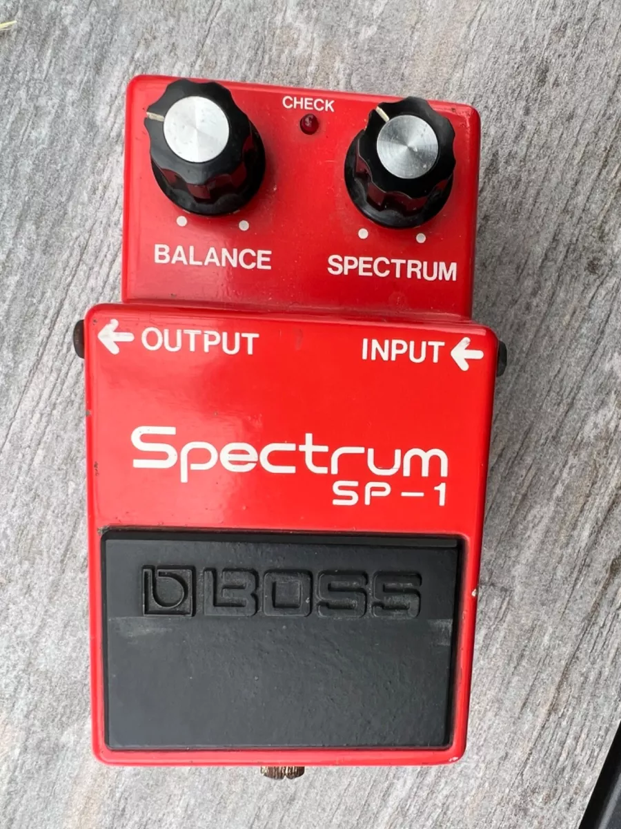 Boss SP-1 Spectrum Silver Screw Guitar Effect Pedal MADE IN JAPAN