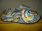 100% AUTHENTIC NEW MEN FENDI MULTICOLOR VERTIGO SLIDE SANDALS UK 10/US 11 D — photo 8