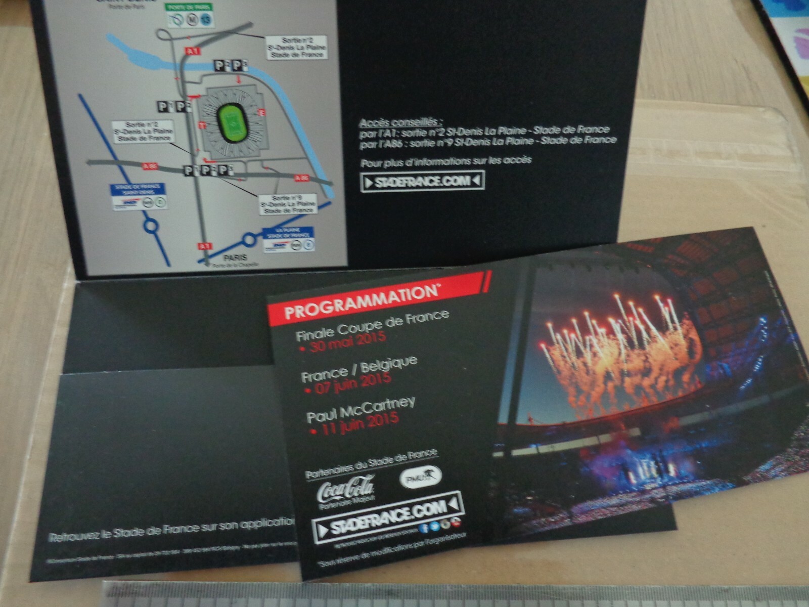 AC/DC - TICKET CONCERT - BILLET PACKAGING COLLECTOR - SDF 2015 FRANCE ...