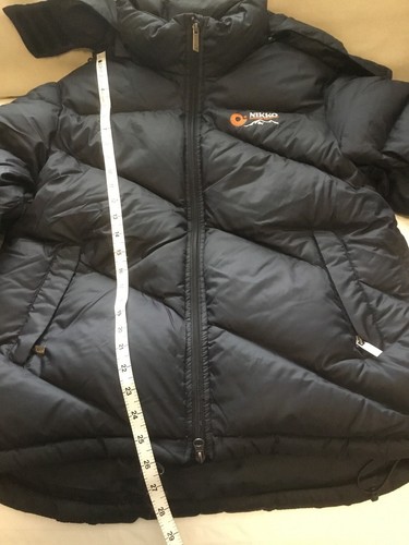 Nikko Outdoor Women Black Canadian Down Puffer Coat Medium Fit EUC - Picture 7 of 9