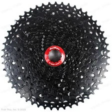 SunRace CSMZ800 12-Speed 11-51T MTB Bike Cassette 11-51 Black fits SRAM Shimano