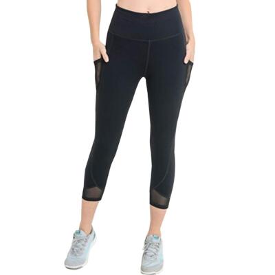 Mantra Vie Places to Go Crop Capri Leggings High Performance Womens Yoga  Pants
