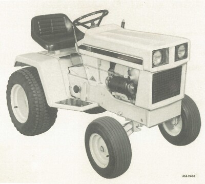 IH International Cub Cadet 86, 108, 128, 129, 149 & 169 Operator's