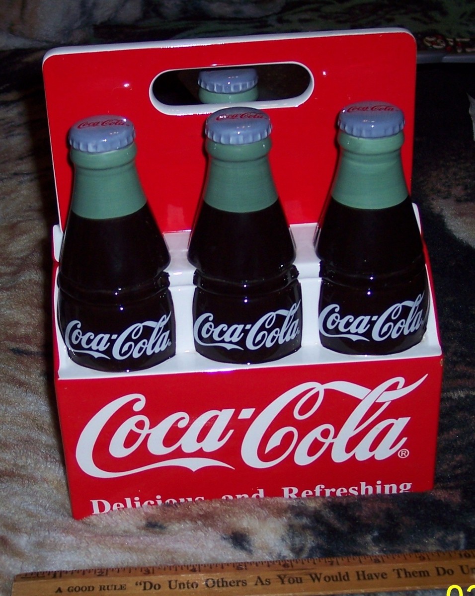 COCA - COLA GIBSON SERVE ICE COLD DELICIOUS AND REFRESHING 6 PACK
