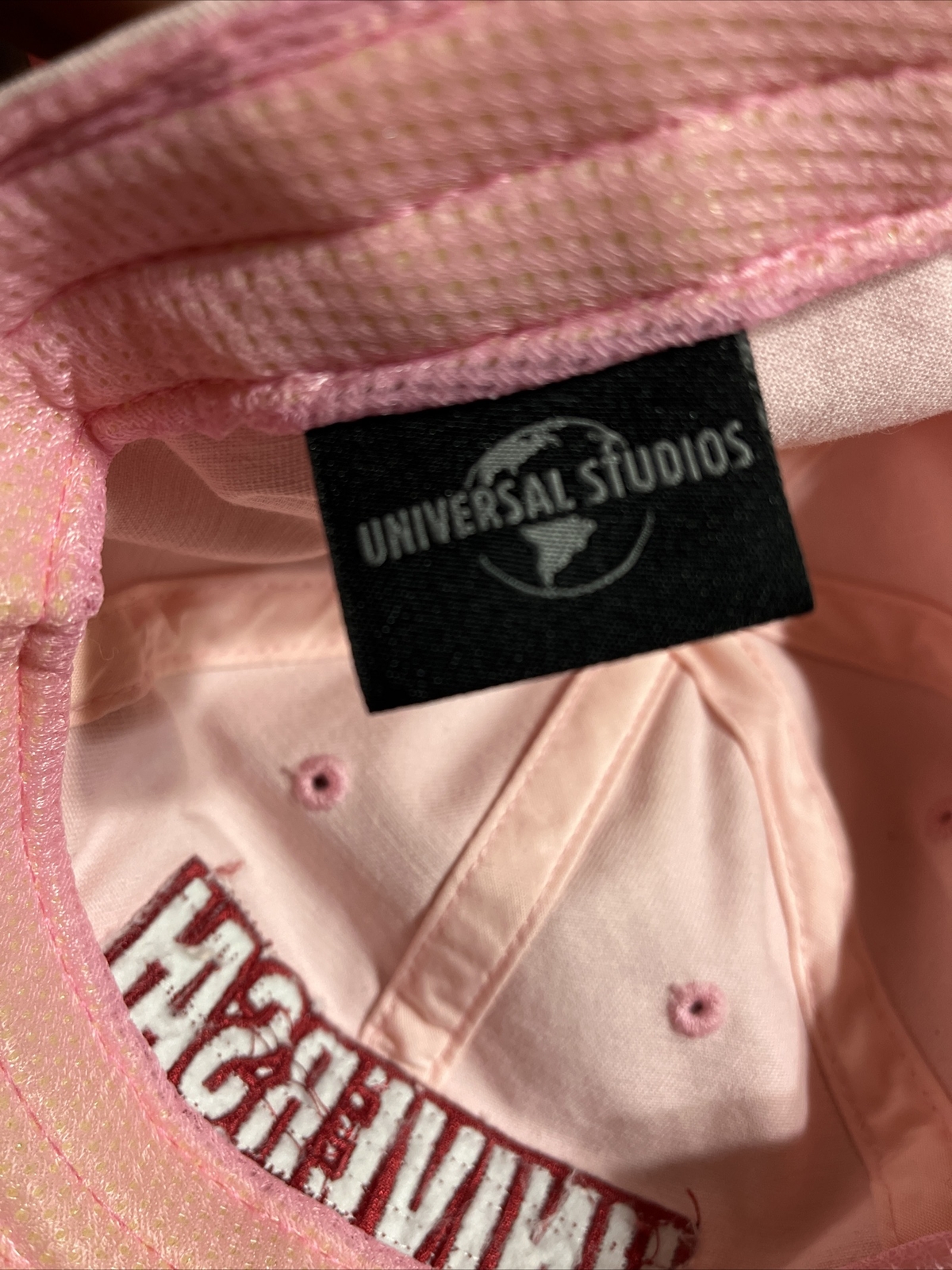 Pink Adjustable Universal Studios Hat Worn Once - image 3