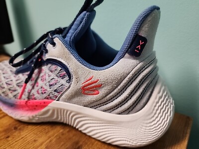 Curry Flow Under Armour Hot PINK & Blue Mens 8 Women display picture 1