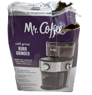 Mr.Coffee BVMC-BMG25 18-Cup Automatic Burr Grinder