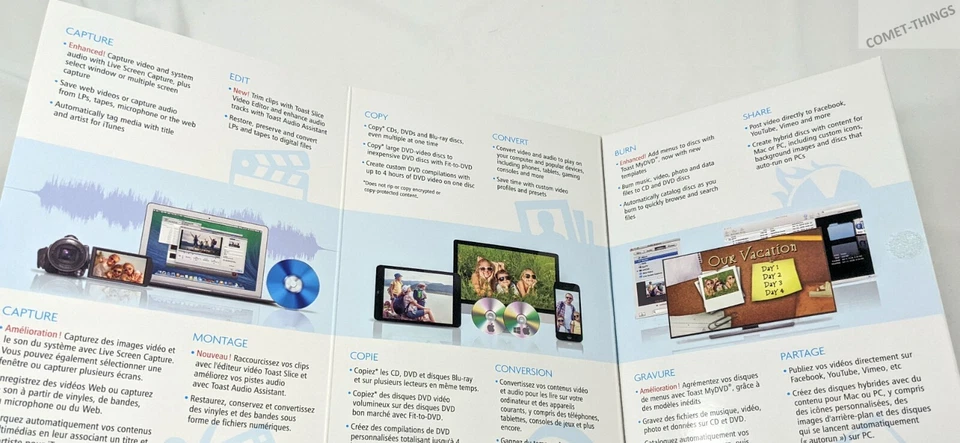 Roxio Toast 15 Titanium for Mac ~ Capture Copy Edit Share - NEW - Image 4 of 4