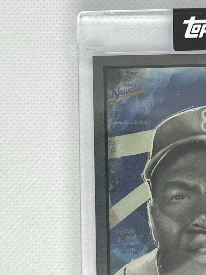 Larry Doby 2024 Topps MLB en Rickwood Field Ligas Negras #RWAP-5 prueba de artista Foto 4 de 4