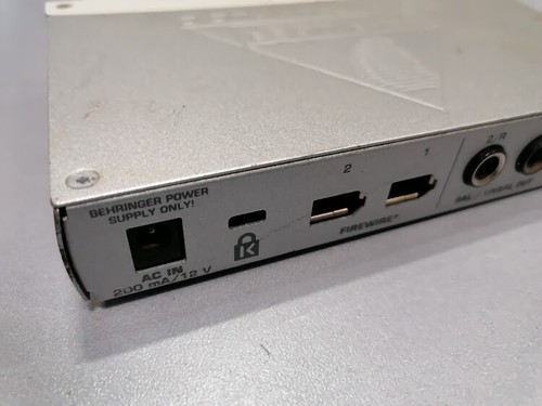 Behringer FCA202 F-Control Audio Interface - Used, Scratched, No Accessories - Picture 9 of 12