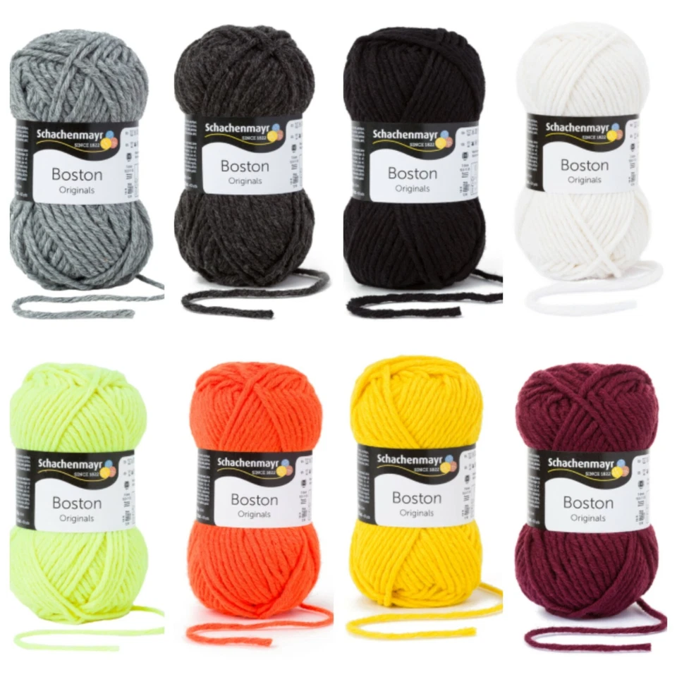 SCHACHENMAYR - BOSTON - 43 Farben -Wolle- 50g -LL 55m-Herbst/Winter-(8,50€/100g) - Bild 3 von 4