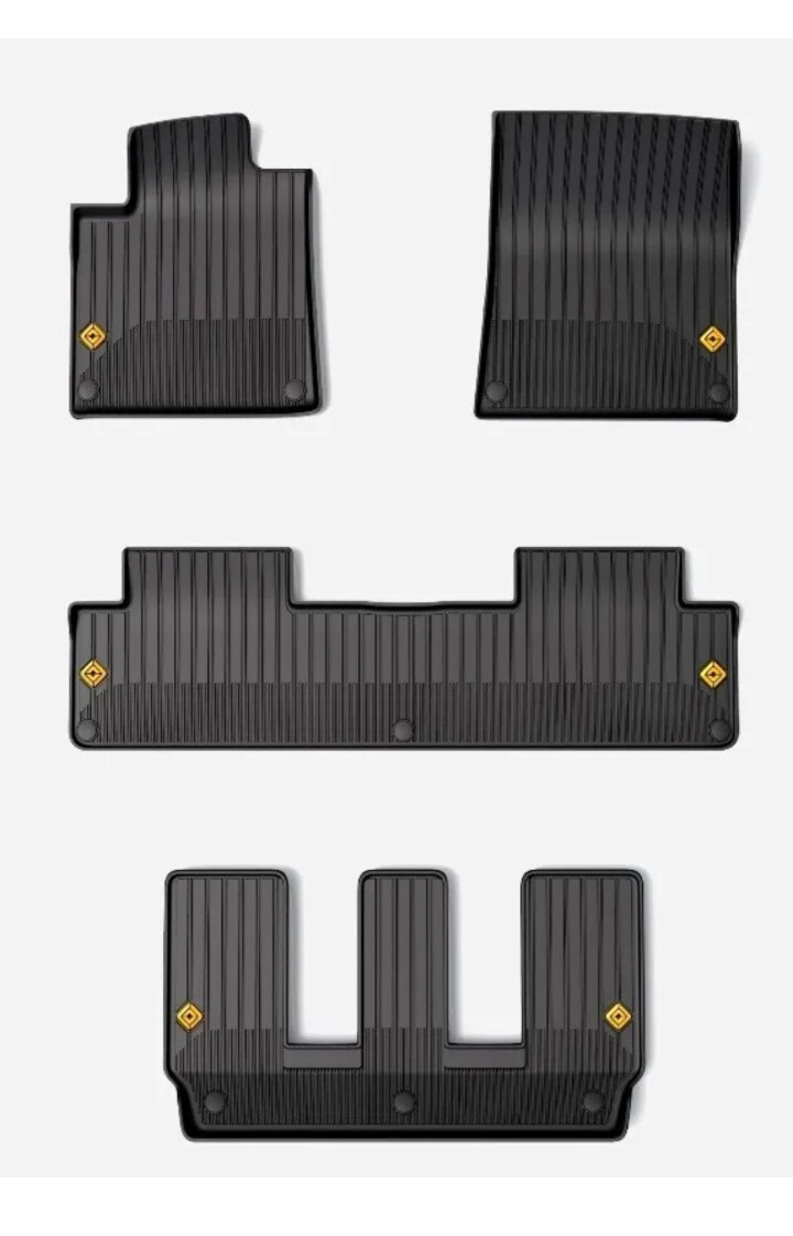 Rivian R1S Floor Mats All Weather NEW OEM La Paz County Sheriff's