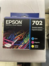 Epson 702 (T702520) Durabrite Ultra Tri-Color Ink Cartridge Cyan/Magenta/Yellow