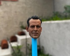 1/6 Bruce Willis Head John Mcclane Die Hard Bashing for hot toys Phicen figuers