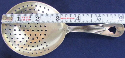 ÜBERTASSENTEESIEB! Vintage NAPIER - INTERNATIONAL versilbert: SCHÖN - Bild 6 von 6