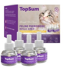 TopSum Cat Pheromones Calming Diffuser Refill Premium Pheromone Diffuser for ...