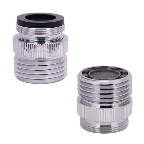 XINTONG - Faucet Adapter with Aerator, Faucet To Garden Hose Adapter, Kitchen... - Picture 5 of 7