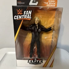 RARE NEW 2017 Mattel WWE Elite Collection Fan Central Bobby The Brain Heenan JW