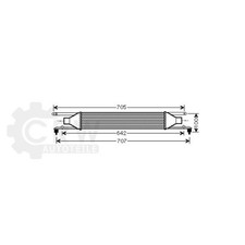 Ladeluftkühler für Fiat Punto Evo 1.3 D Multijet Bj.09-12