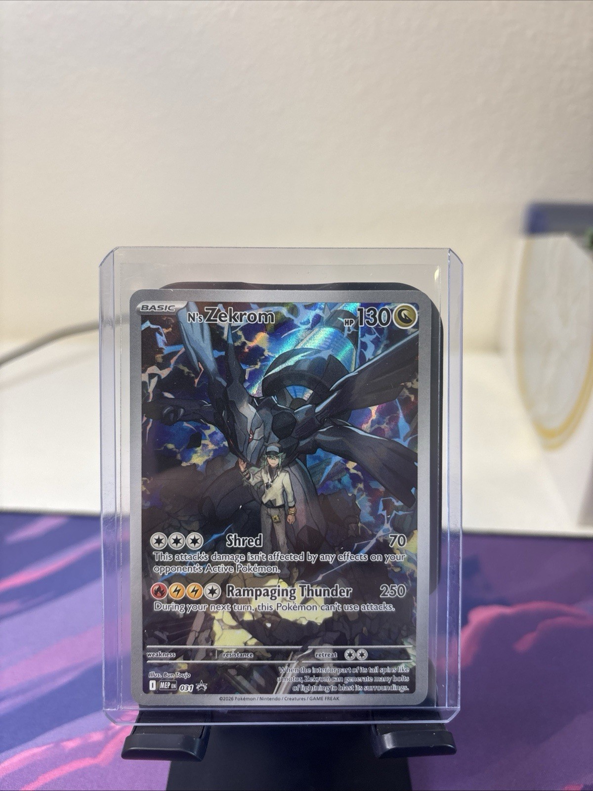 N's Zekrom 031 - Black Star Promo - MEP - Mega Evolution Promo EN NM Pokemon TCG