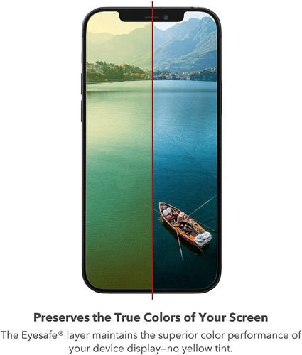 ZAGG Glass Elite VisionGuard+ Screen Protector for Apple iPhone 12/12 Pro -Clear - 第 9/9 張圖片